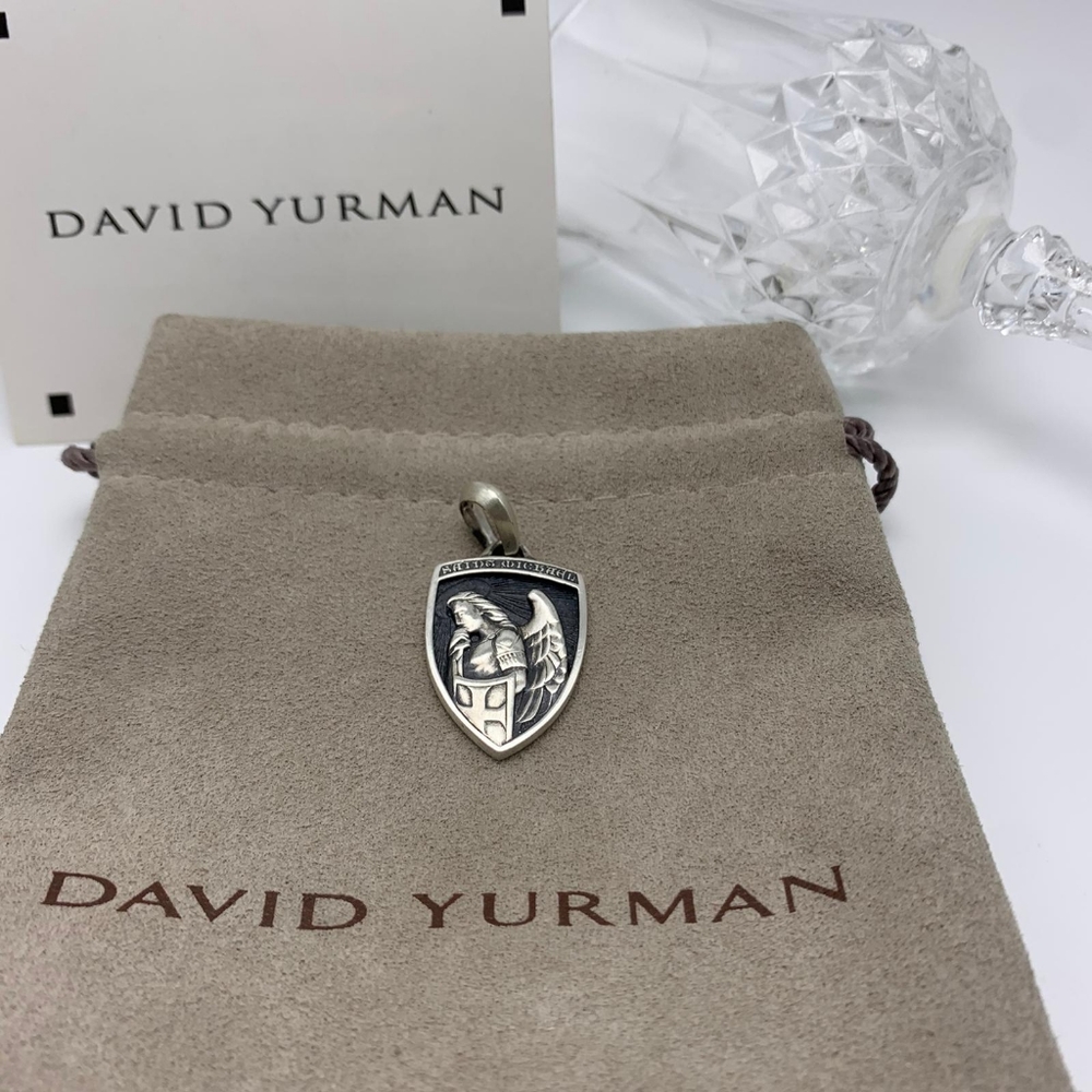 David Yurman Saint Michael medal